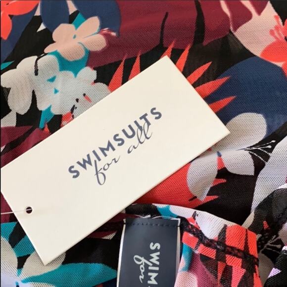 Swimsuits For All  MESH HIGH LOW COVER UP - Picture 7 of 10